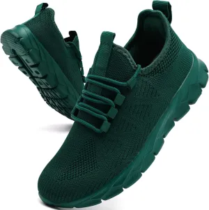 Womens Running Shoes Tennis Slip on Sneakers Breathable Athletic Lightweight Gym Sports Workout Walking Shoes