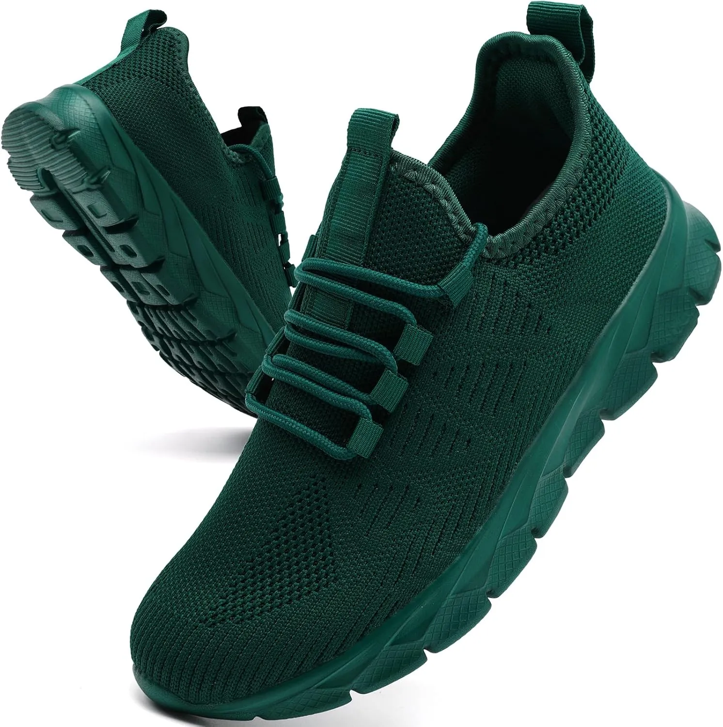 Womens Running Shoes Tennis Slip on Sneakers Breathable Athletic Lightweight Gym Sports Workout Walking Shoes