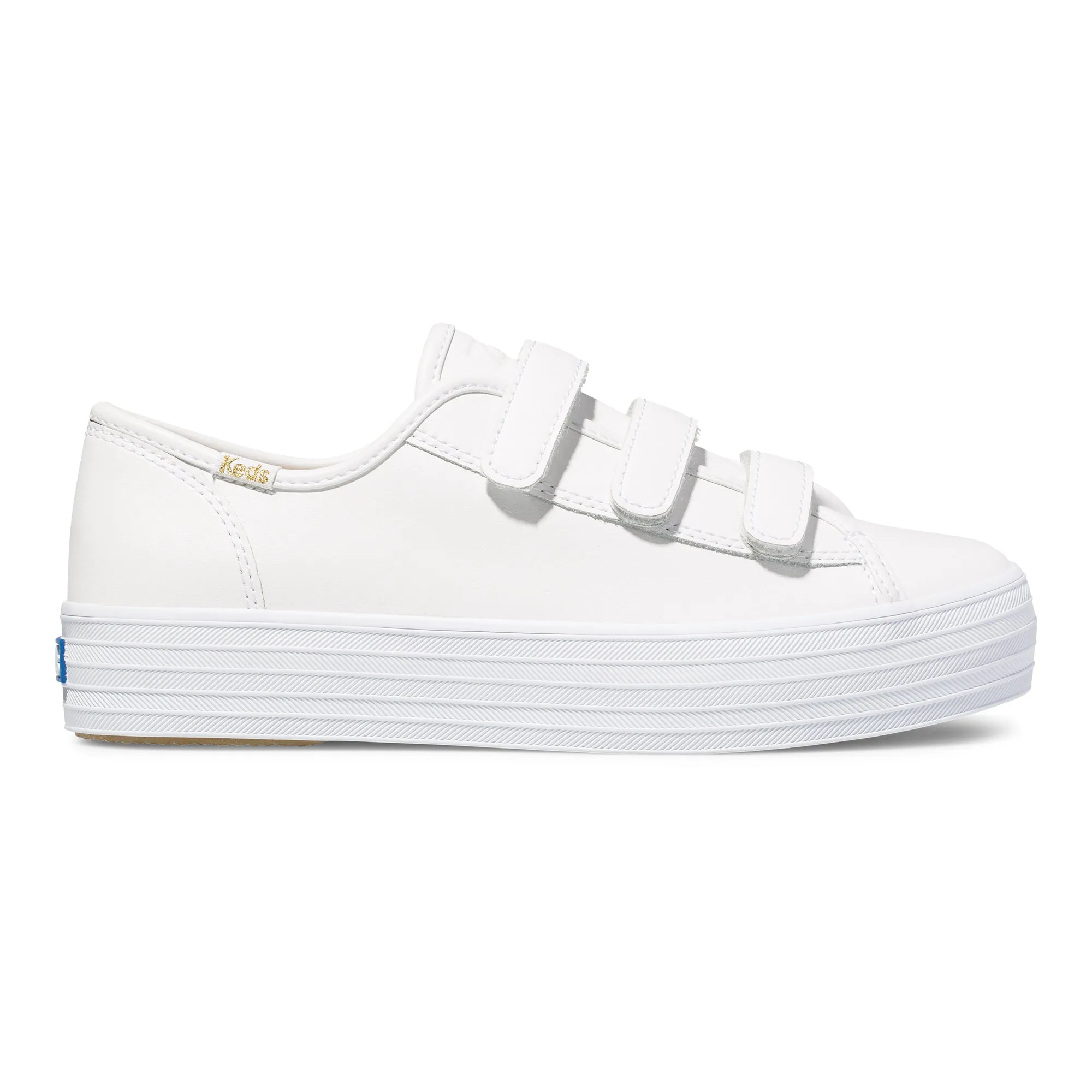 Women's Triple Kick V Leather White