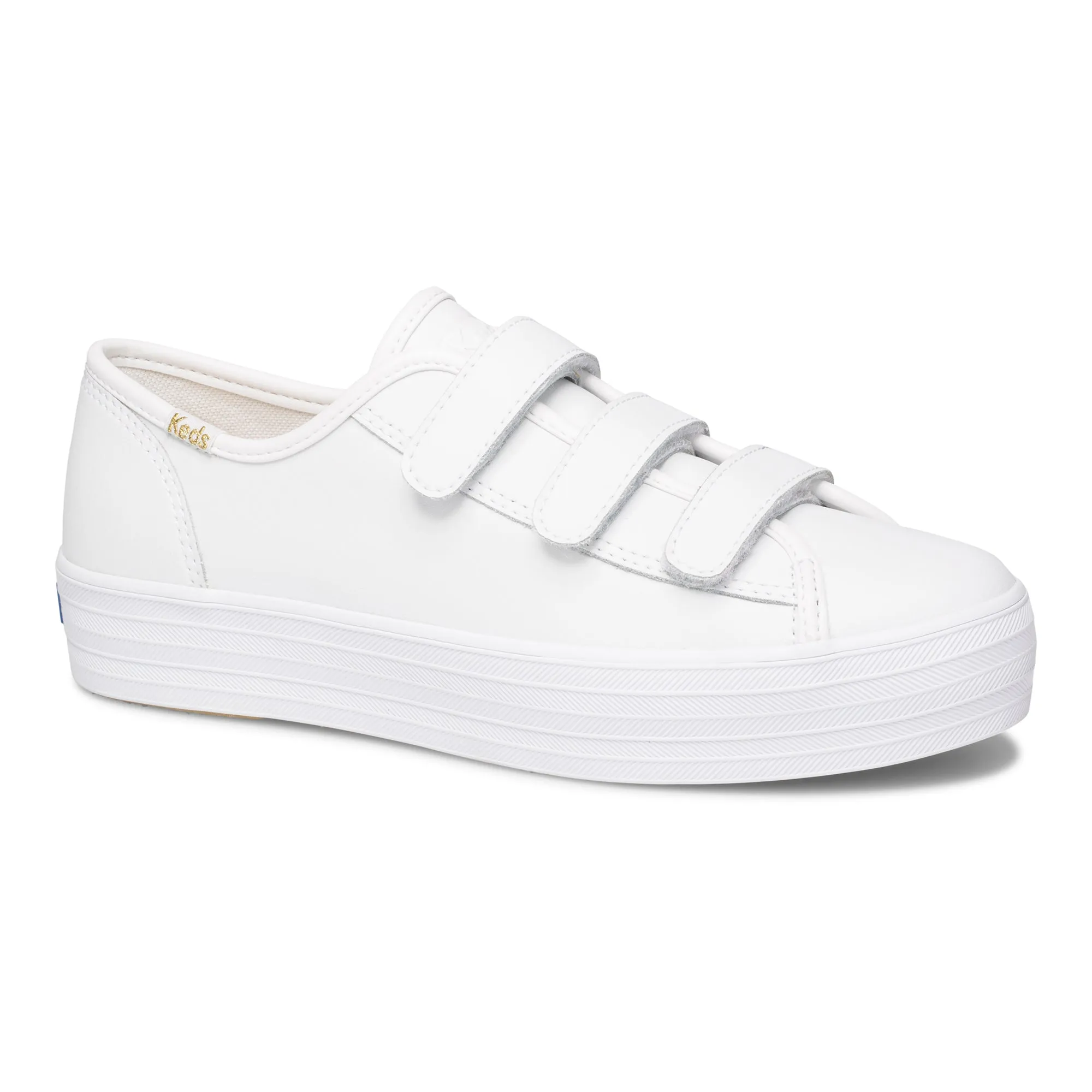 Women's Triple Kick V Leather White