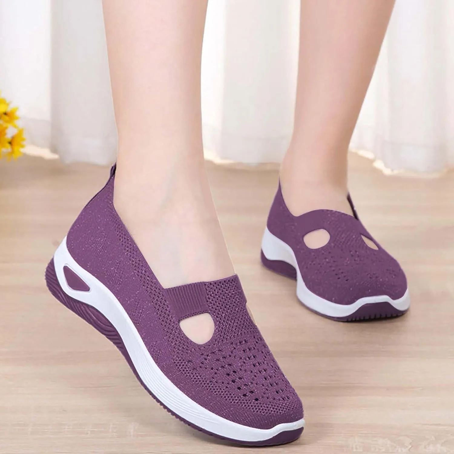 Women's Woven Orthopedic Breathable Soft Shoes Womens Tennis Shoes Lether Casual Shoes for Fall Fashion Sneakers 2025 Waterproof Tennis Shoe Trainers Shoe
