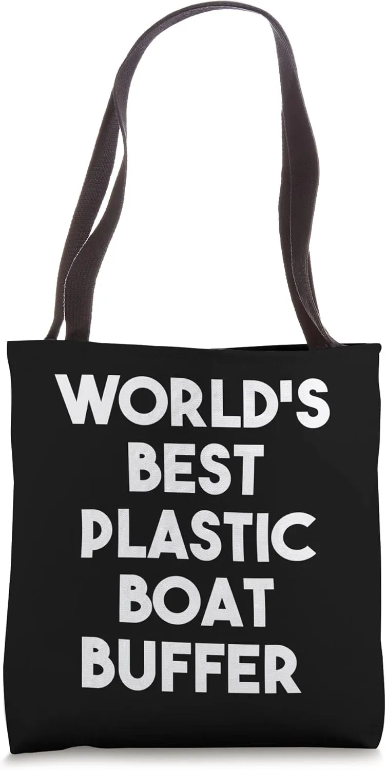 World's Best Plastic Boat Buffer Tote Bag