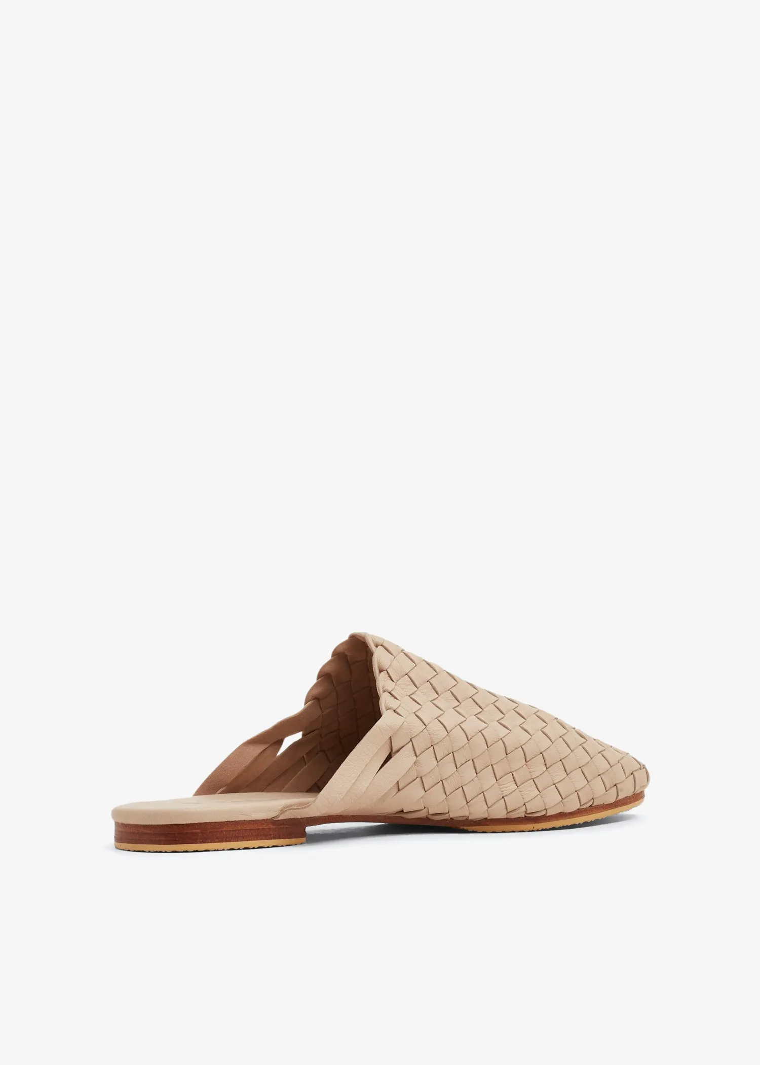 Woven Slipper (Men) - Beige