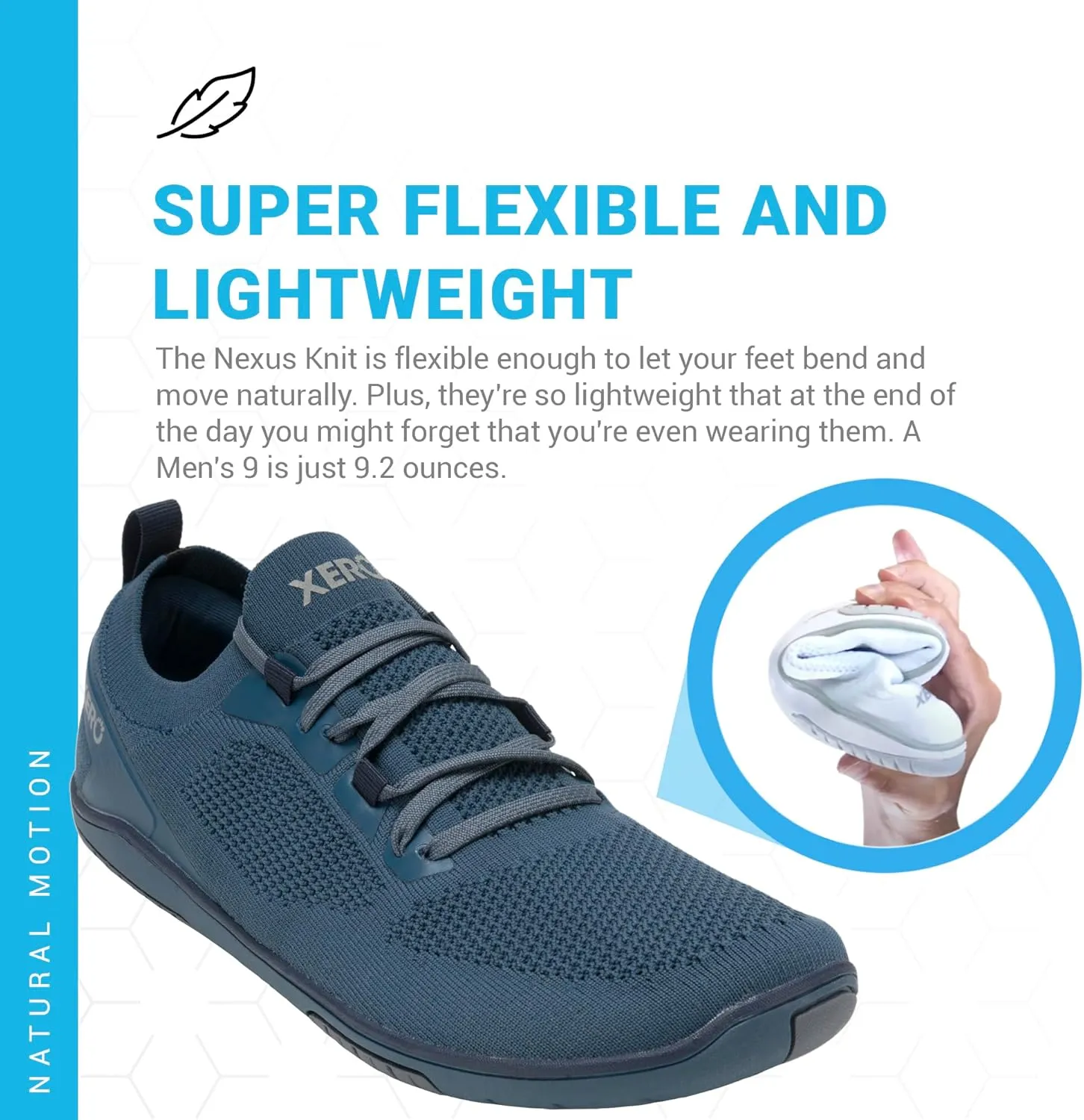 Xero Shoes Men's Nexus Knit Barefoot Athlesuire Shoe