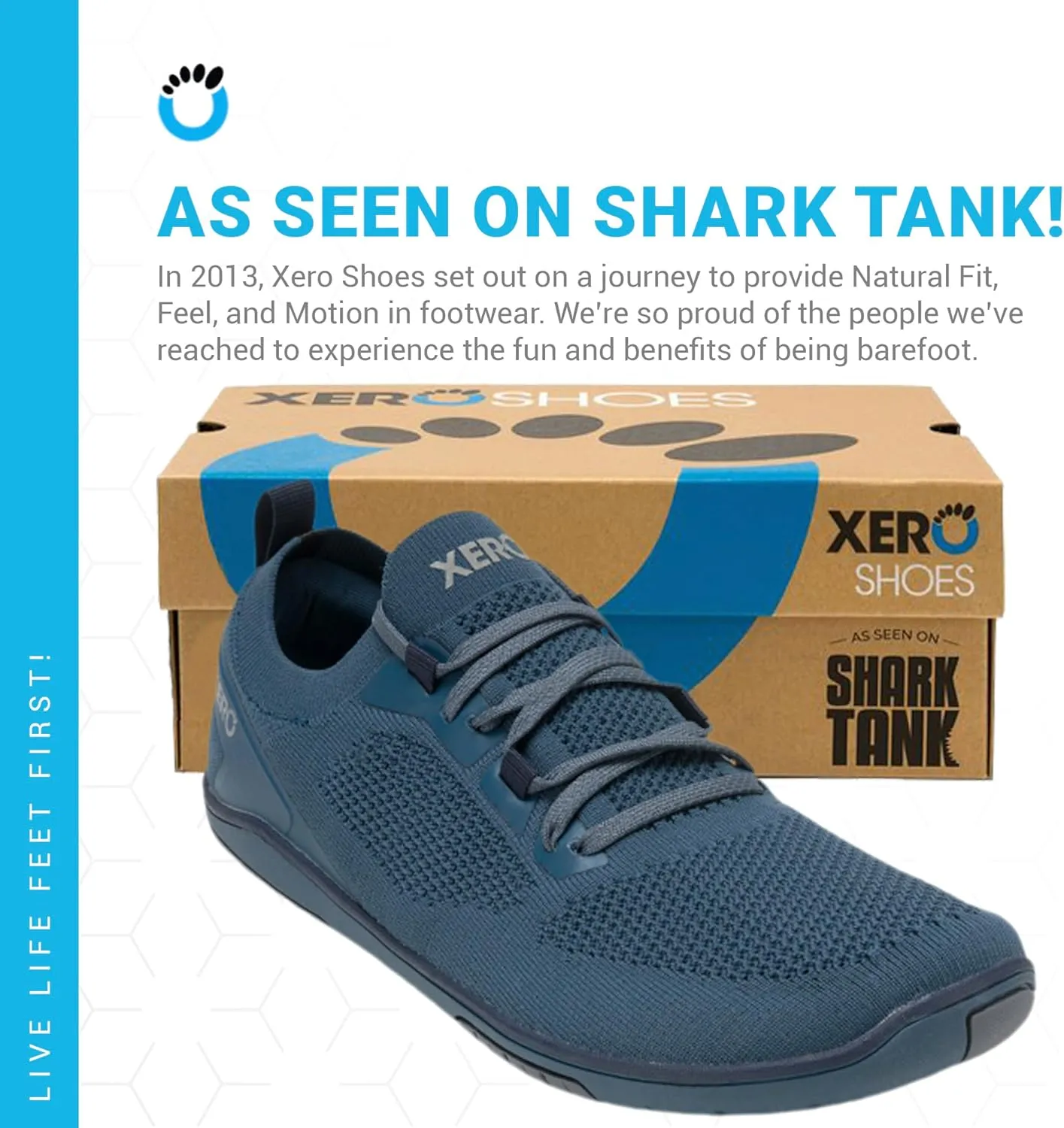 Xero Shoes Men's Nexus Knit Barefoot Athlesuire Shoe