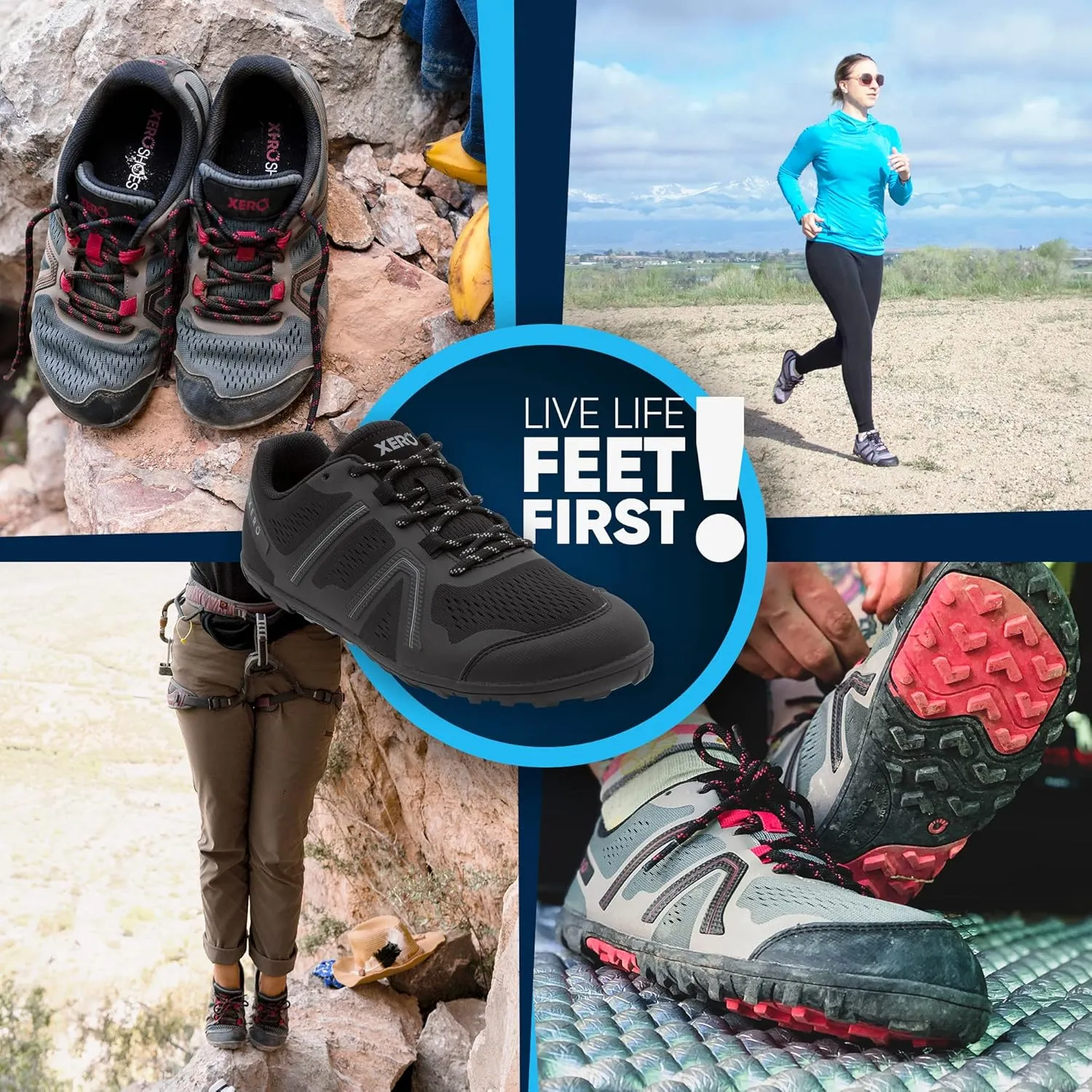 Xero Shoes Women's Mesa Trail II Barefoot Trail Run Shoe