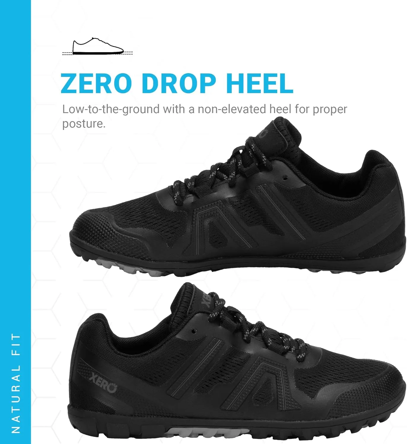 Xero Shoes Women's Mesa Trail II Barefoot Trail Run Shoe