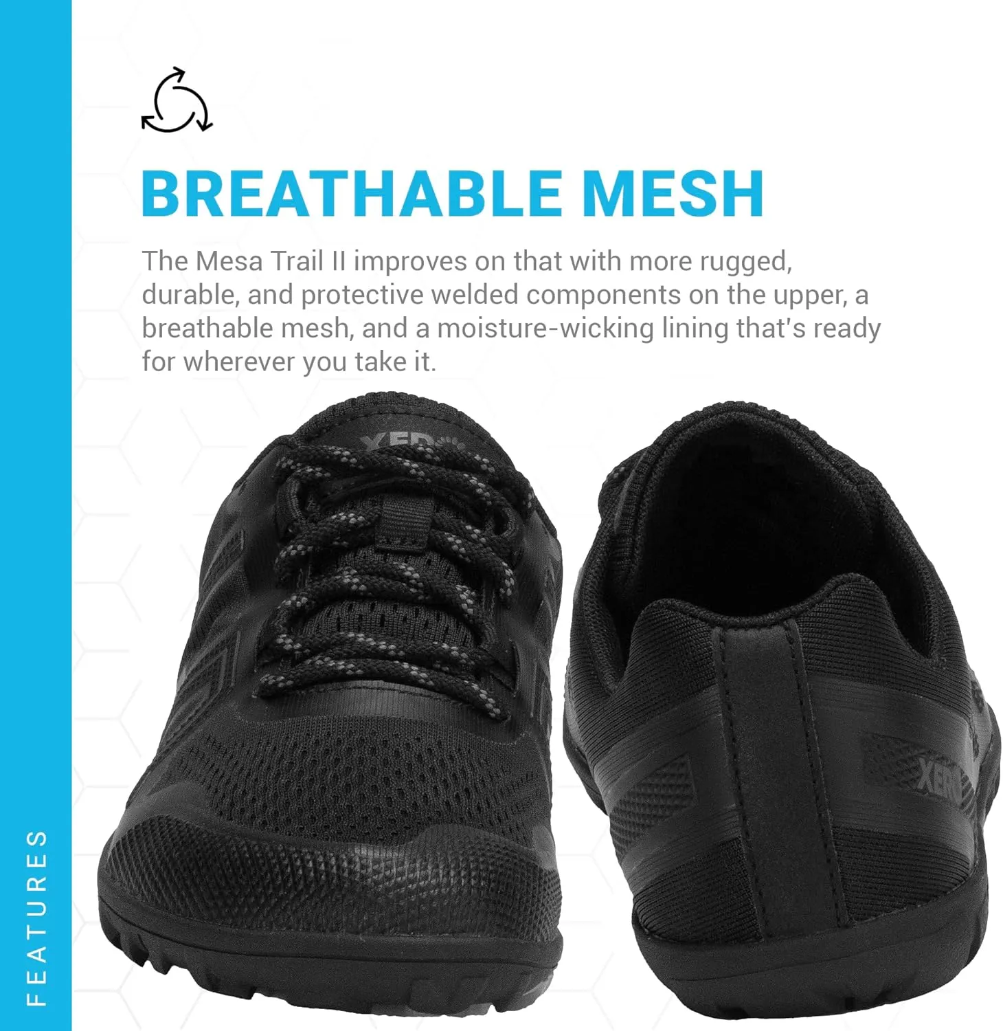 Xero Shoes Women's Mesa Trail II Barefoot Trail Run Shoe