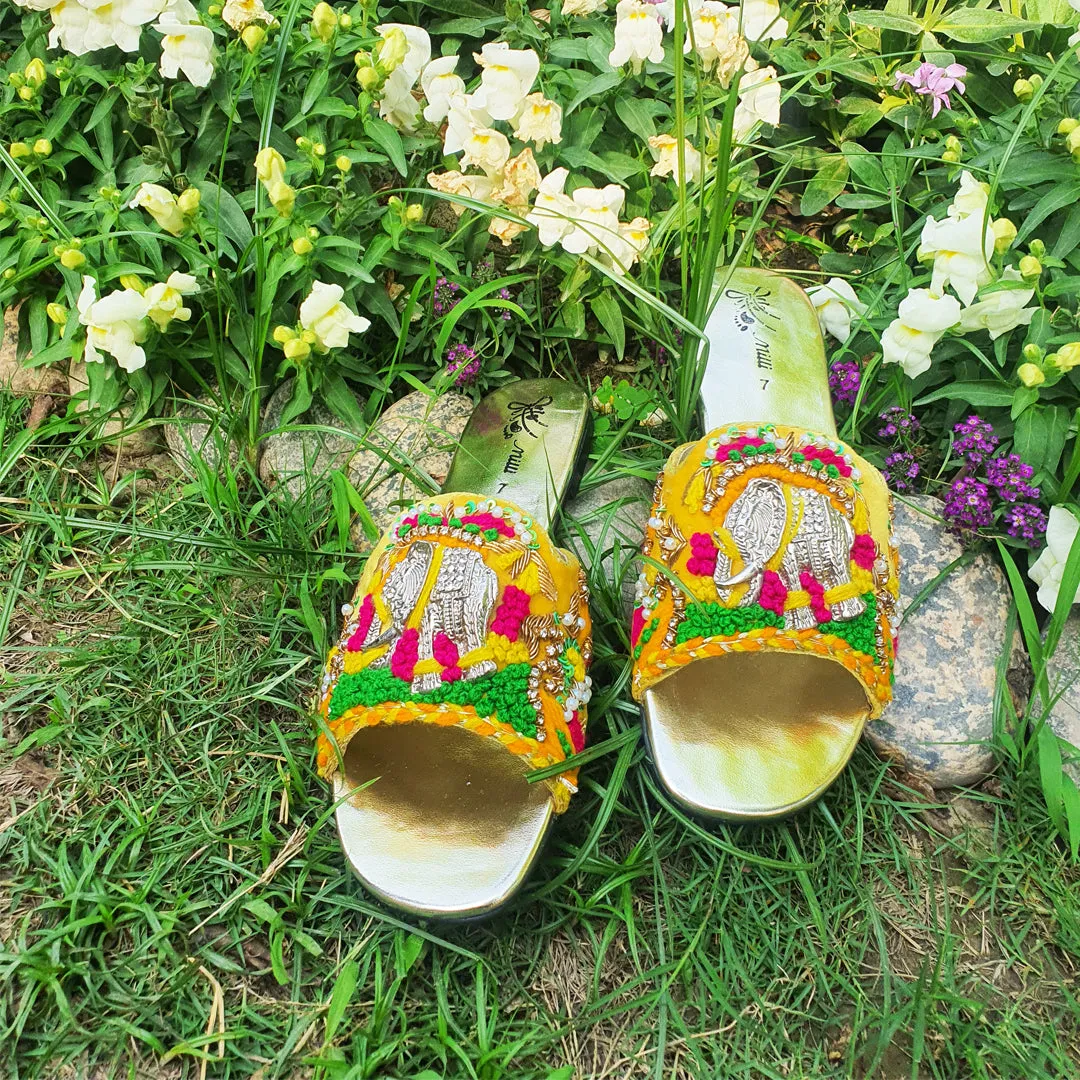 Yellow Fancy Slipper