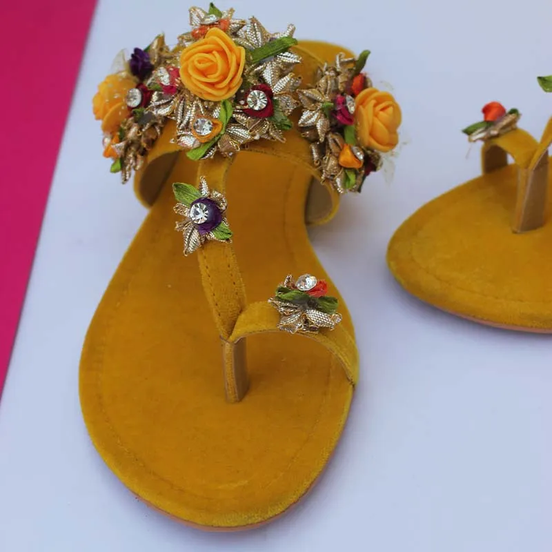 Yellow Gota Kolhapuri