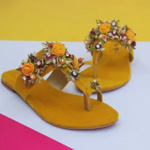 Yellow Gota Kolhapuri