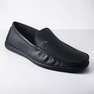 ZOOM D1315 BLACK Men's Loafers/Leather Shoes