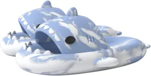 Zureto Shark Slippers, Children's Shark Slippers, Fashionable And Cute, Unisex Indoor And Outdoor EVA Beach Shoes