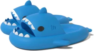 Zureto Shark Slippers, Children's Shark Slippers, Fashionable And Cute, Unisex Indoor And Outdoor EVA Beach Shoes